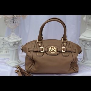 Beige Michael kors handbag